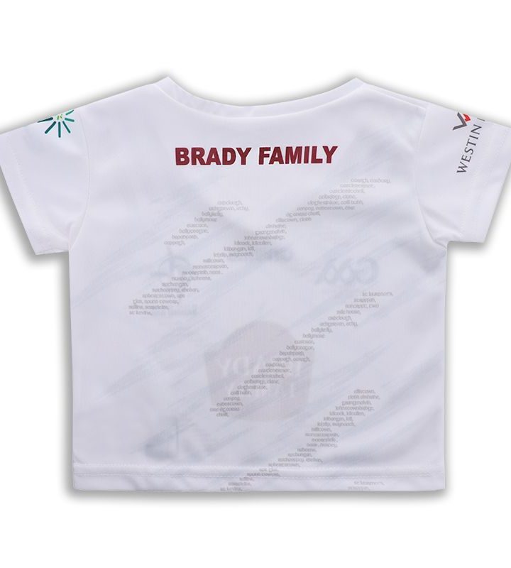Alternative view of Kildare GAA Baby 2023 2 Stripe Home Jersey