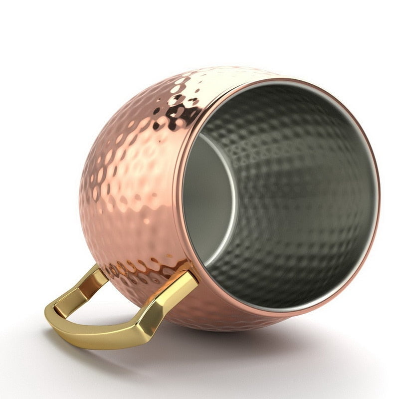 8 x 550ml Moscow Mule Copper Mugs 8 x 550ml Moscow Mule Copper Mugs - Image 2