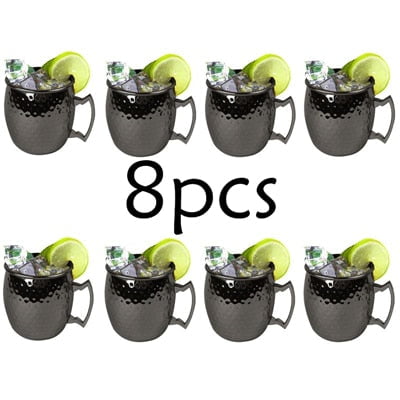 8 x 550ml Moscow Mule Copper Mugs 8 x 550ml Moscow Mule Copper Mugs - Image 6