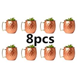 8 x 550ml Moscow Mule Copper Mugs 8 x 550ml Moscow Mule Copper Mugs