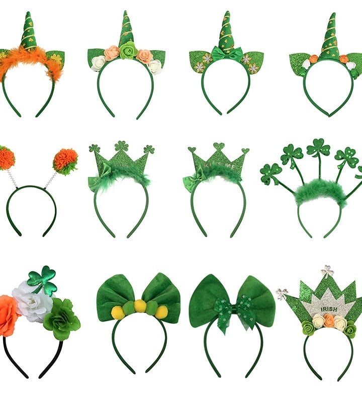 Saint Patricks Day Headbands