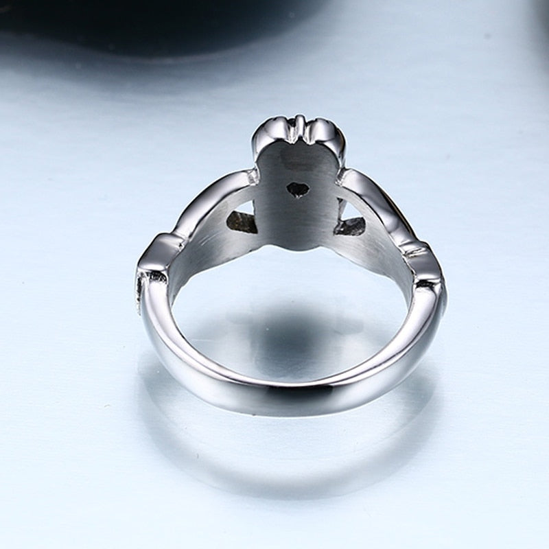 Claddagh Ring Stainless Steel Claddagh Ring Stainless Steel - Image 2