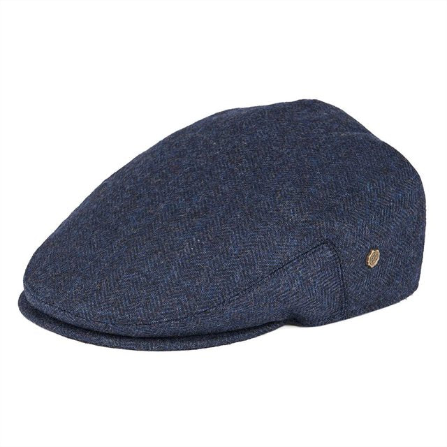 Wool Tweed Herringbone Cap Wool Tweed Herringbone Cap - Image 5