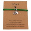Four-leaf Clover & Horse Shoe Bracelet