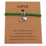Four-leaf Clover & Horse Shoe Bracelet