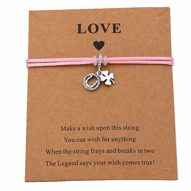 Four-leaf Clover & Horse Shoe Bracelet Four-leaf Clover & Horse Shoe Bracelet - Image 4