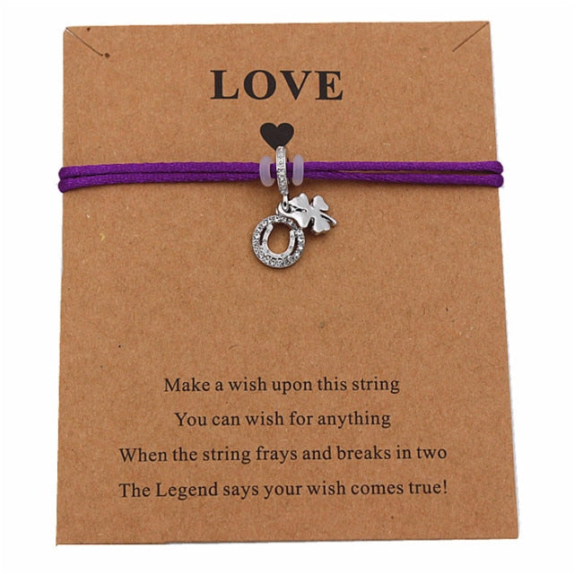 Four-leaf Clover & Horse Shoe Bracelet Four-leaf Clover & Horse Shoe Bracelet - Image 7