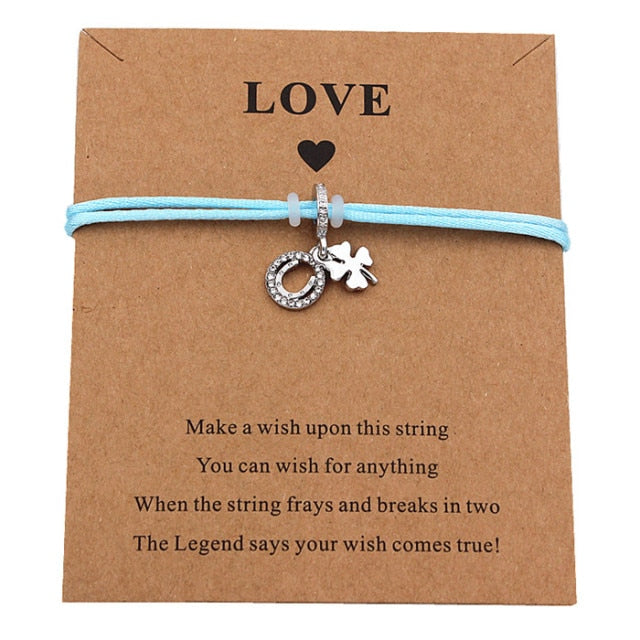 Four-leaf Clover & Horse Shoe Bracelet Four-leaf Clover & Horse Shoe Bracelet - Image 3