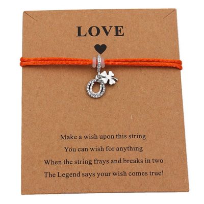 Four-leaf Clover & Horse Shoe Bracelet Four-leaf Clover & Horse Shoe Bracelet