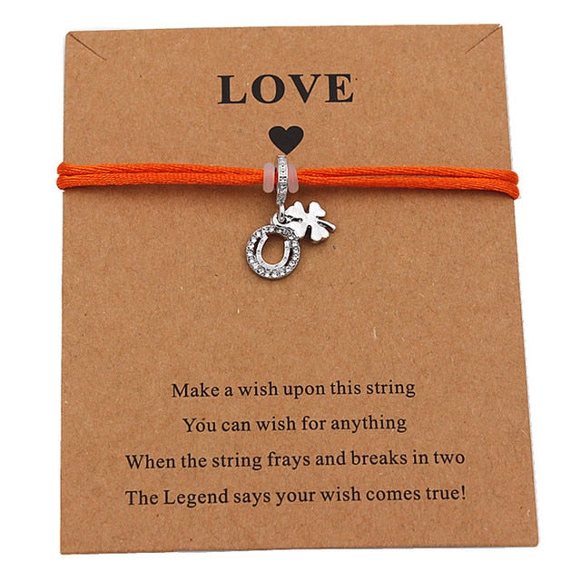 Four-leaf Clover & Horse Shoe Bracelet Four-leaf Clover & Horse Shoe Bracelet - Image 5