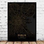Louth Arklow Ireland Map Art Print Louth Arklow Ireland Map Art Print