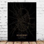 Louth Arklow Ireland Map Art Print Louth Arklow Ireland Map Art Print
