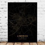 Louth Arklow Ireland Map Art Print Louth Arklow Ireland Map Art Print