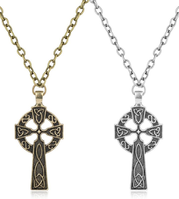 Celtic Irish Cross Necklace