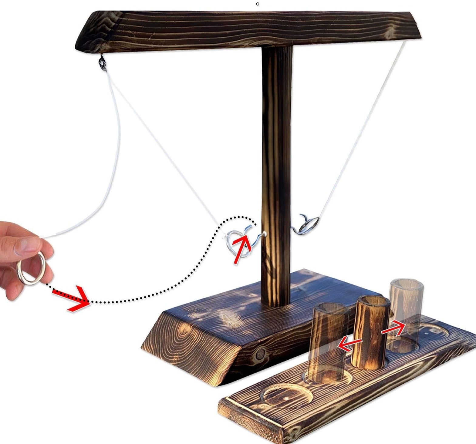Hook and Ring Toss Game Hook and Ring Toss Game