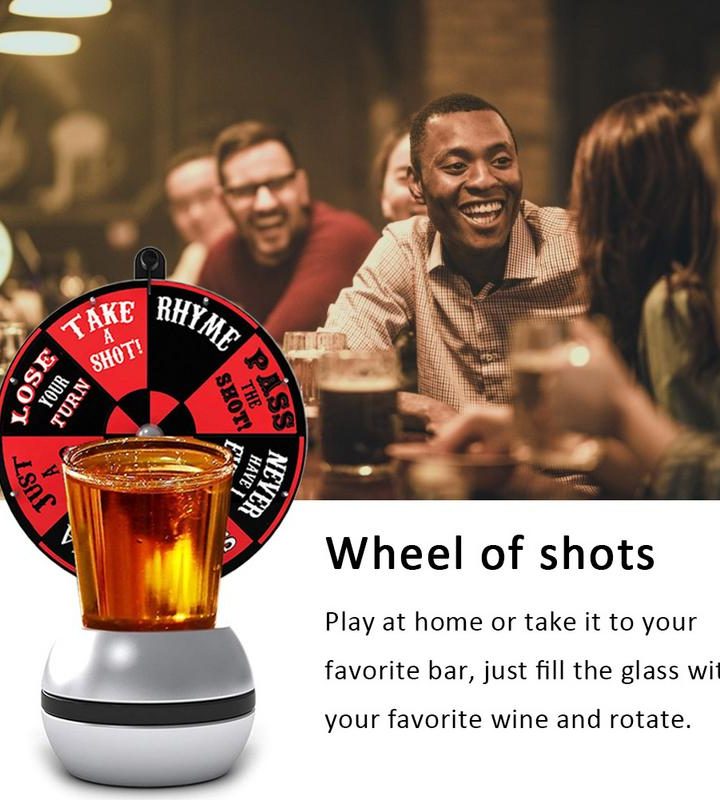 Alternative view of Shot Spinner Drinking Game