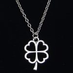 Four Leaf Clover Sterling Silver Necklace