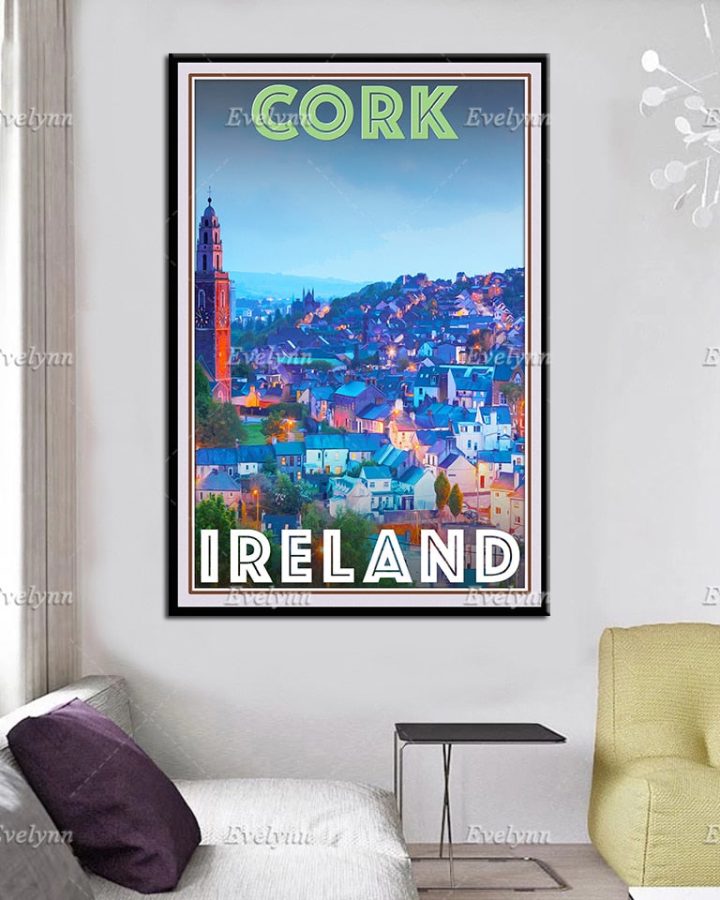 Alternative view of Cork Ireland Print