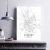 Kilkenny Ireland Map Print