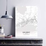 Galway Map Print