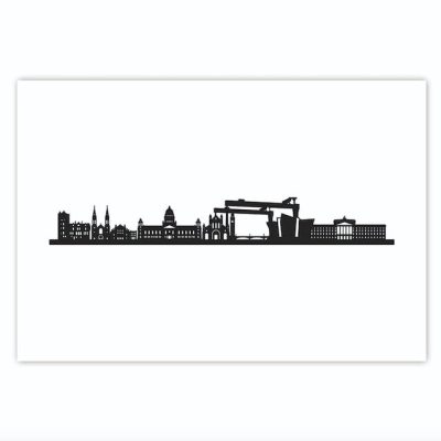 Antrim Wall Art 2012 Pieces Northern Ireland Retro City