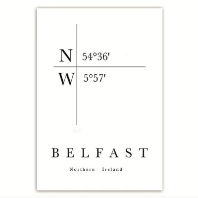 Antrim Wall Art 2012 Pieces Northern Ireland Retro City