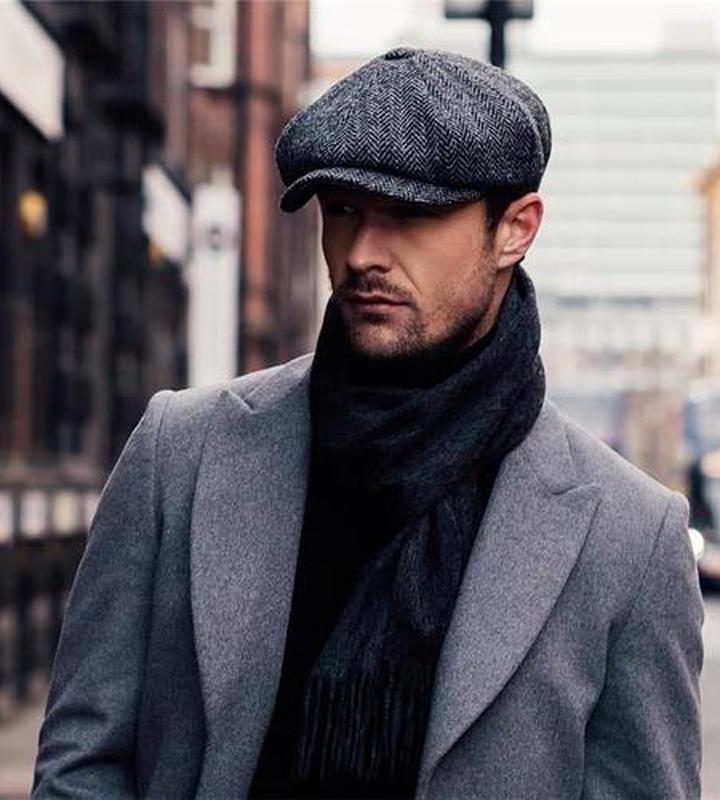 Retro Casual Newsboy Hat Spring and Autumn Cap