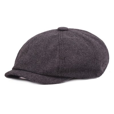 Retro Casual Newsboy Hat Spring and Autumn Cap