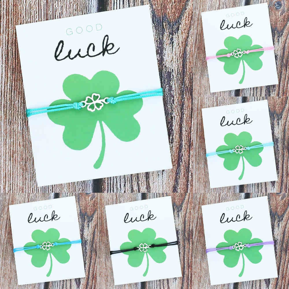 Good Luck Shamrock Bracelet Good Luck Shamrock Bracelet
