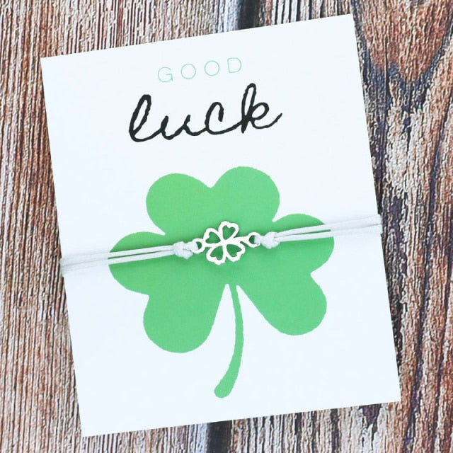 Good Luck Shamrock Bracelet Good Luck Shamrock Bracelet - Image 2