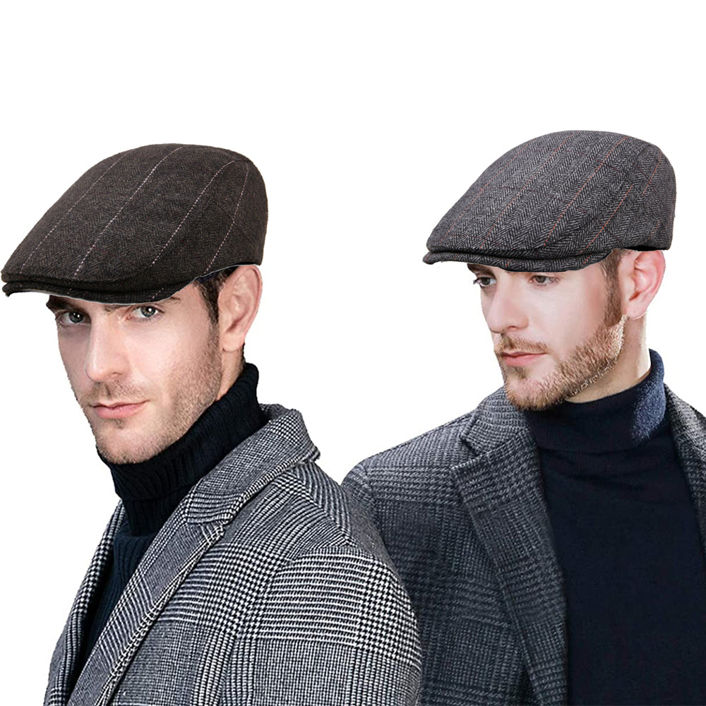 Donegal Harris Tweed Touring Cap Donegal Harris Tweed Touring Cap - Image 4