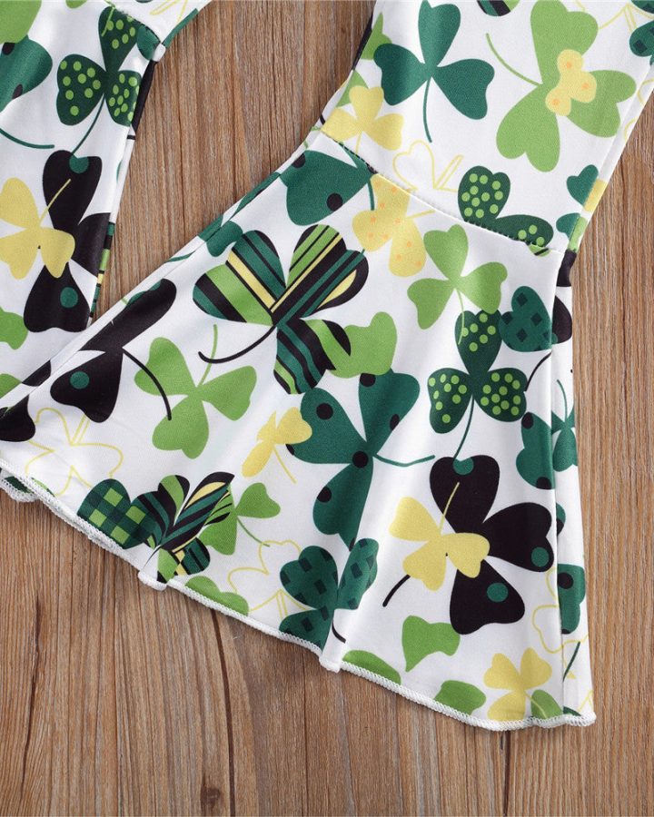 Girls Shamrocks Pants Set Girls Shamrocks Pants Set