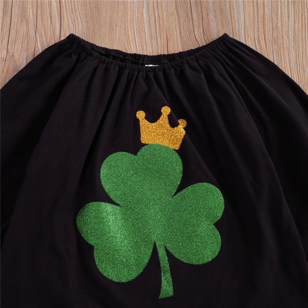 Girls Shamrocks Pants Set Girls Shamrocks Pants Set - Image 4