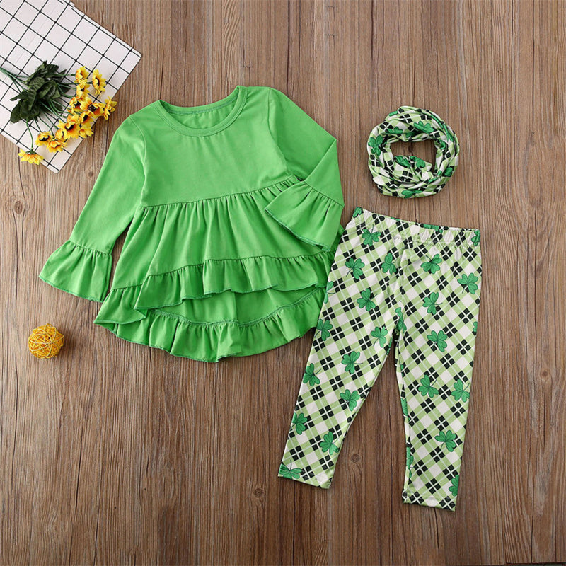 Girls Shamrocks Pants Set Girls Shamrocks Pants Set - Image 4