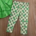 Girls Shamrocks Pants Set