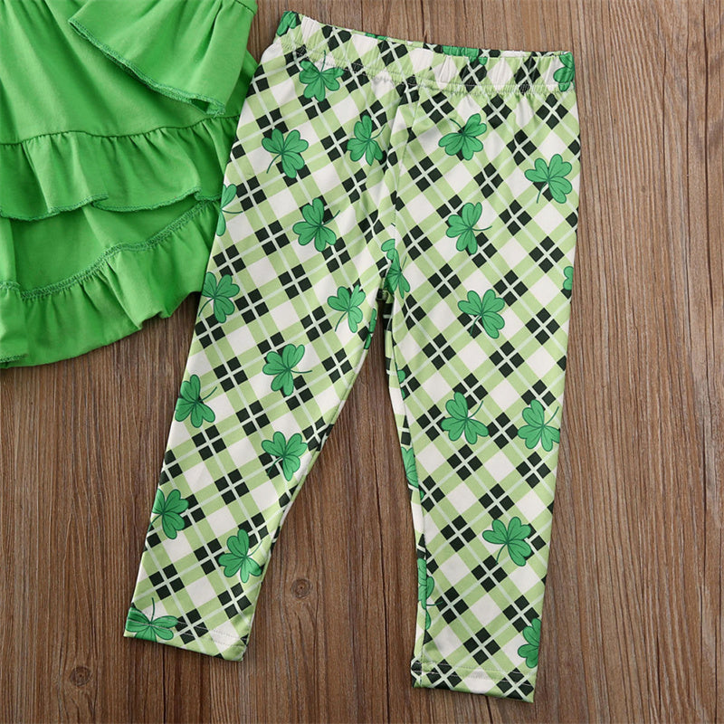 Girls Shamrocks Pants Set Girls Shamrocks Pants Set - Image 2