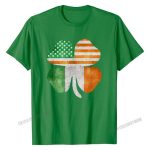 Irish American Four Leaf Clover T-Shirt