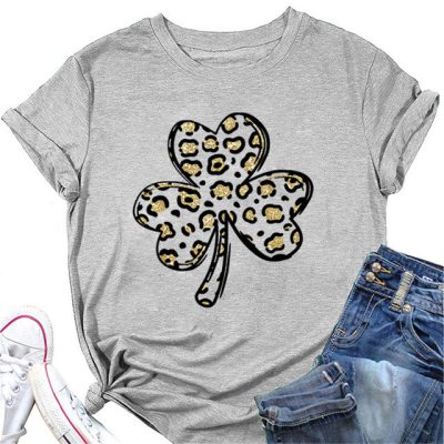 Alternative view of Trendy Irish Tee Shamrock Graphic T-shirt 