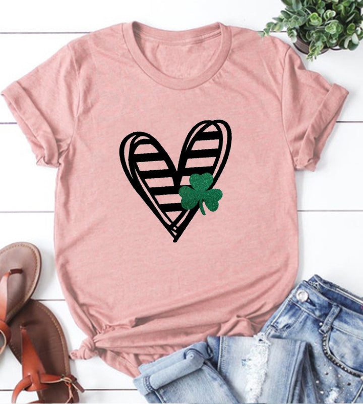 Heart and Shamrock Shirt