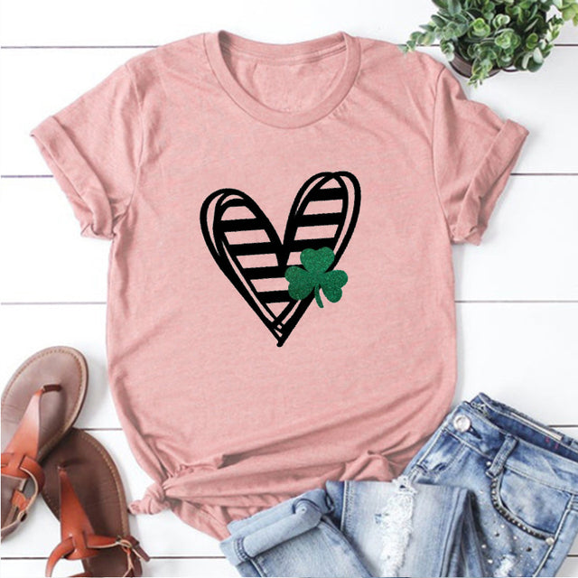 Heart and Shamrock Shirt Heart and Shamrock Shirt - Image 2