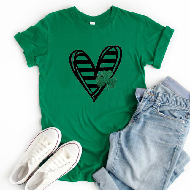 Heart and Shamrock Shirt Heart and Shamrock Shirt - Image 9