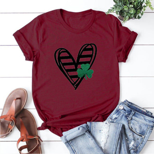 Heart and Shamrock Shirt Heart and Shamrock Shirt - Image 3