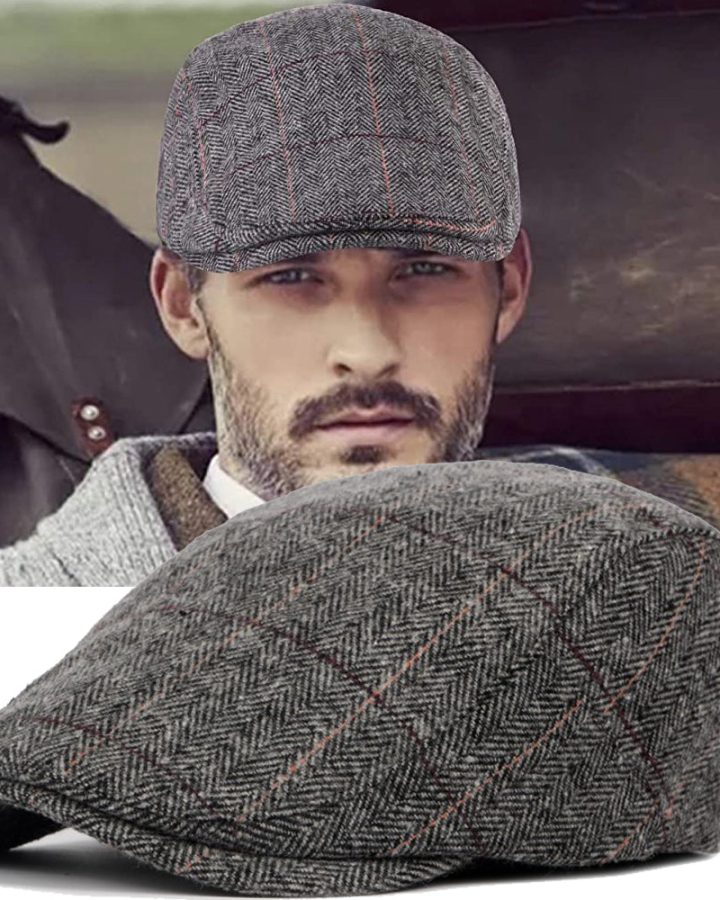 Donegal Harris Tweed Touring Cap Donegal Harris Tweed Touring Cap
