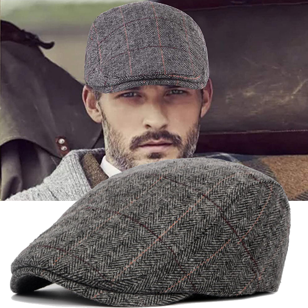 Donegal Harris Tweed Touring Cap Donegal Harris Tweed Touring Cap - Image 5