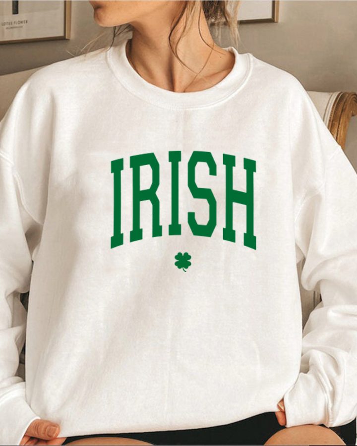 Irish Four Leaf Clover Sweatshirt