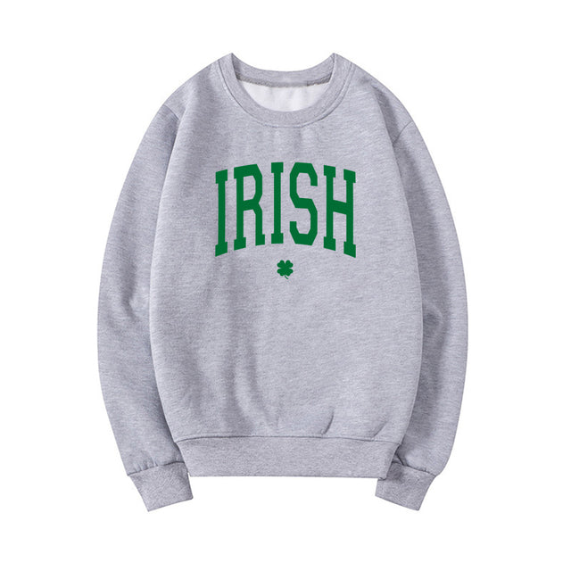 Irish Four Leaf Clover Sweatshirt Irish Four Leaf Clover Sweatshirt - Image 2