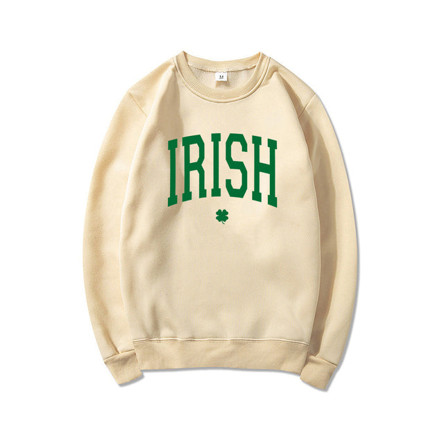 Irish Four Leaf Clover Sweatshirt Irish Four Leaf Clover Sweatshirt - Image 3