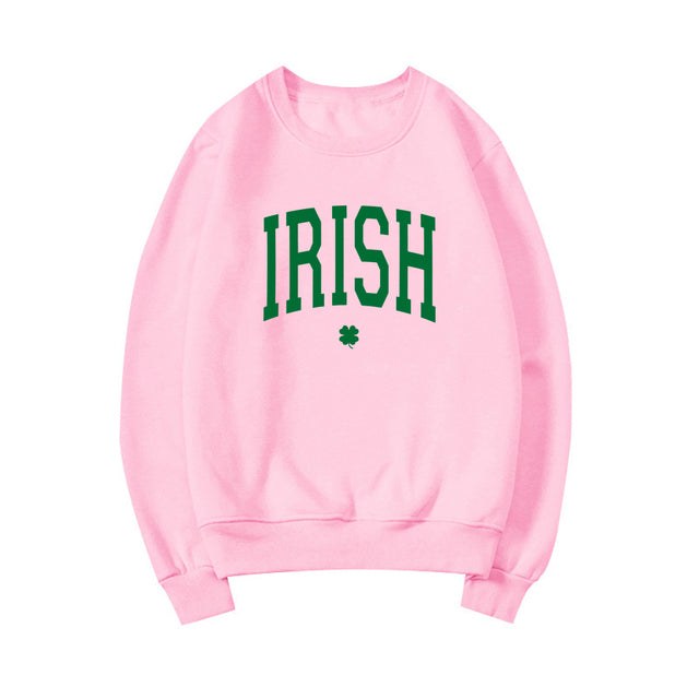 Irish Four Leaf Clover Sweatshirt Irish Four Leaf Clover Sweatshirt - Image 7