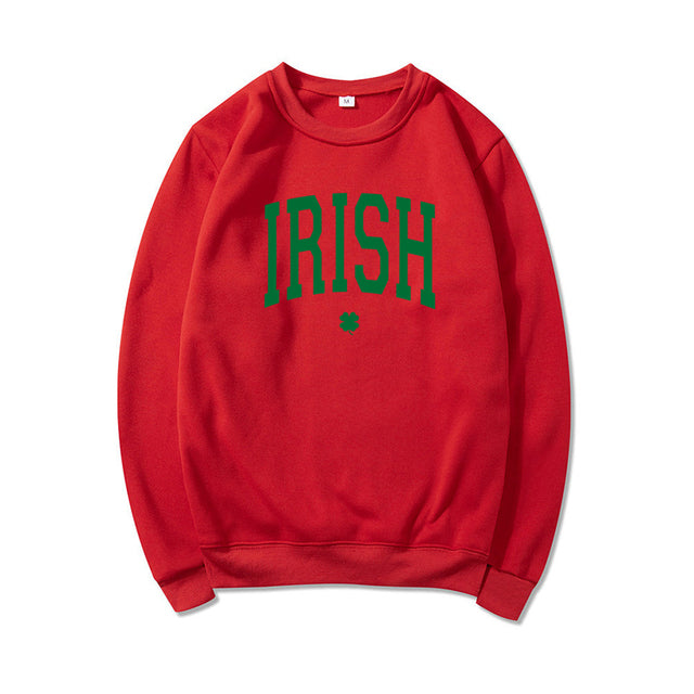 Irish Four Leaf Clover Sweatshirt Irish Four Leaf Clover Sweatshirt - Image 8