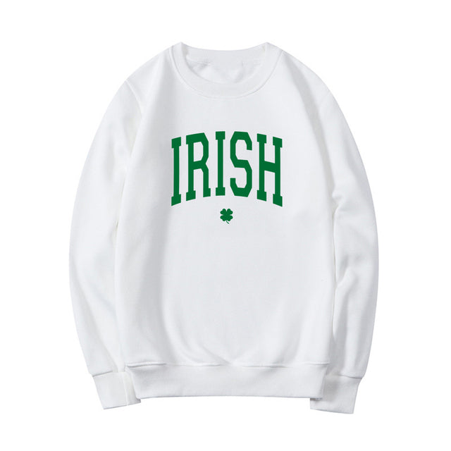 Irish Four Leaf Clover Sweatshirt Irish Four Leaf Clover Sweatshirt - Image 6